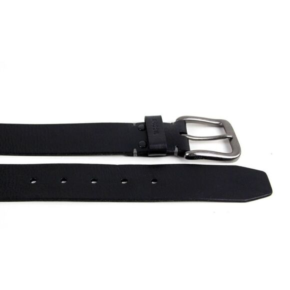 Fossil SADDLE BLACK GENUINE LEATHER 1.5"Wd CASUAL DRESS MEN'S BELT Sz 34 (B42 - Picture 12 of 13